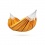 Hamac Double Currambera Apricot (Coton)