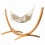 BOSSANOVA Hamac Kingsize en Coton Bio Muscade + Support Elipso Kingsize