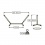 Hamac  double Brisa Lime (Outdoor) + Support pour Hamacs Doubles NAUTICO