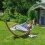 ALISIO Hamac  barres Simple Sea Salt (Outdoor) + Support Elipso Simple
