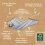 ALISIO Hamac  barres Simple Sea Salt (Outdoor) + Support Elipso Simple