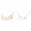 LA SIESTA - BOSSANOVA Hamac Kingsize en Coton Bio Latte + Support Rglable pour hamac familial Nautico