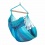 LA SIESTA - Chaise-Hamac Basic HABANA Lagoon (Coton Bio) + Support bois Universel CALMA Nature pour hamac chaise