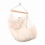 LA SIESTA - Chaise-Hamac Basic HABANA Latte (Coton Bio) + Support bois Universel CALMA Nature pour hamac chaise