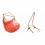 LA SIESTA - Chaise-Hamac Comfort DOMINGO Toucan (Outdoor) + Support bois Universel CALMA Nature pour hamac chaise