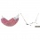 LA SIESTA - MODESTA Hamac Double en Coton Bio Flamingo + Support Rglable Mediterraneo Crme