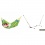 LA SIESTA - MODESTA Hamac Double en Coton Bio Jungle + Support Rglable Mediterraneo Crme