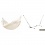 LA SIESTA - MODESTA Hamac Double en Coton Bio Latte + Support Rglable Mediterraneo Crme