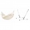 LA SIESTA - MODESTA Hamac Double en Coton Bio Latte + Support Rglable pour hamac double Nautico