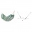 LA SIESTA - MODESTA Hamac Kingsize en Coton Bio Agave + Support Rglable pour hamac familial Nautico