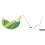 LA SIESTA - MODESTA Hamac Simple en Coton Bio Jungle + Support Rglable Mediterraneo Crme
