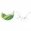 LA SIESTA - MODESTA Hamac Simple en Coton Bio Jungle + Support Rglable pour hamac simple Nautico