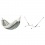 LA SIESTA - MODESTA Hamac Simple en Coton Bio Olive + Support Rglable pour hamac simple Nautico