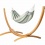 MODESTA Hamac Kingsize en coton Bio Olive + Support Elipso Kinzsize