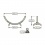 MODESTA Hamac Double en Coton Bio Volcano + Support Elipso Double
