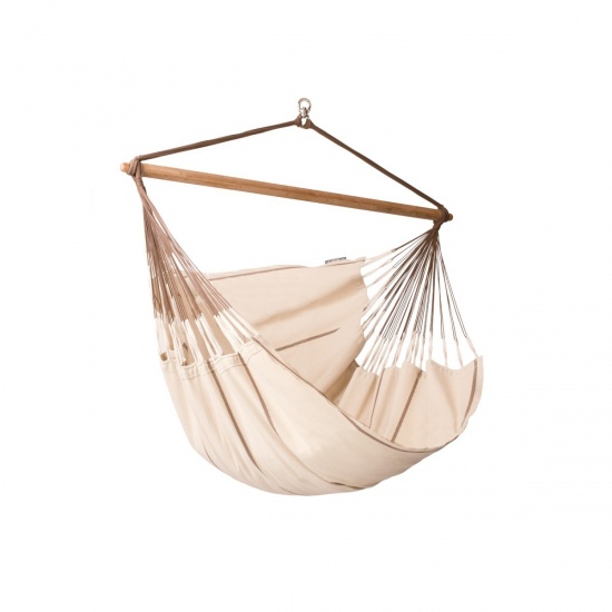 Chaise-Hamac Lounger HABANA Nougat coton bio