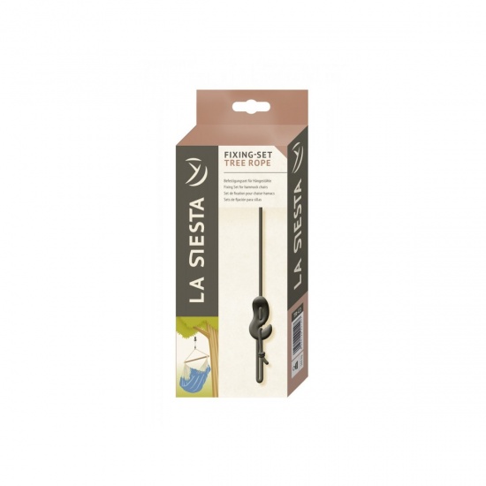 LA SIESTA - Set Fixation chaise-hamacs aux arbres et poutres TREE ROPE
