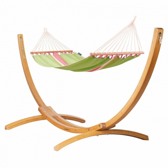 Hamac  barre Simple Fruta Kiwi (Outdoor) + Support Simple Elipso