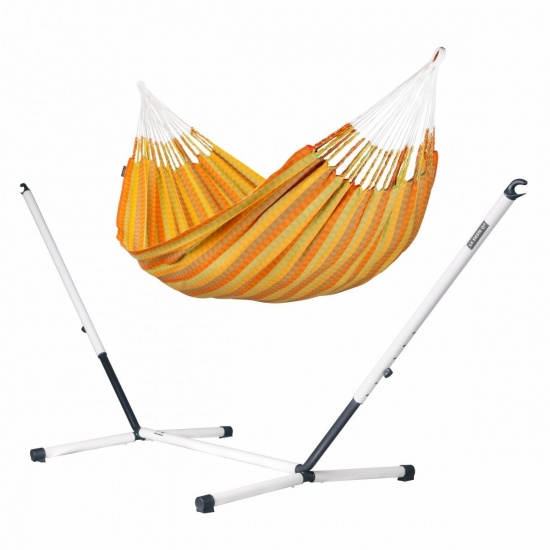 LA SIESTA - Carolina Citrus - Hamac double avec support double NAUTICO