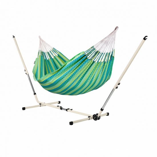 LA SIESTA - Carolina Spring - Hamac double avec support rglable MEDITERRANEO