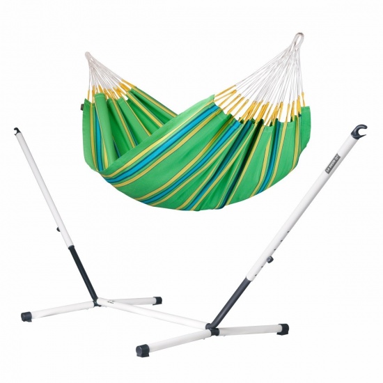 LA SIESTA - Currambera Kiwi - Hamac double avec support double NAUTICO