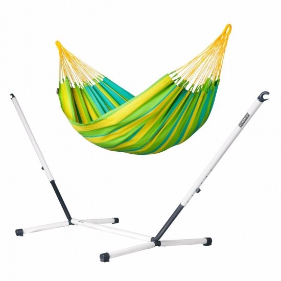 LA SIESTA - Sonrisa Lime -  Hamac une personne avec support  NAUTICO