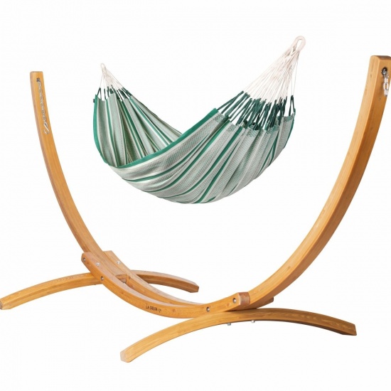 MODESTA Hamac Kingsize en Coton Bio Agave + Support Elipso Kinzsize