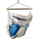 Chaise-Hamac Basic Caribena Aqua Blue (Coton)