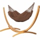 Hamac Simple Modesta Arabica (Coton Bio) + Support Simple Elipso