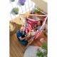 Chaise-Hamac Comfort HABANA Flamingo en coton bio