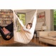 Chaise-Hamac Kingsize HABANA Latte en coton bio