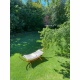 Pack CHILLOUNGE Palma Beach : Hamac  barres simple avec support en eucalyptus certifi FSC