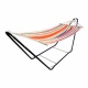 Set CHILLOUNGE Sunrise : hamac  barre Simple avec Support en acier