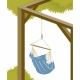 LA SIESTA - Seguro Fixation pour chaise-hamacs aux plafonds