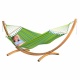 ALISIO Hamac  barres Simple Alisio Lime (Outdoor) + Support Elipso Simple