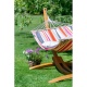 Pack CHILLOUNGE Palma Sunrise : Hamac  barres simple avec support en eucalyptus certifi FSC