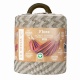 LA SIESTA - FLORA Hamac Double en coton bio Zebra + Support Rglable Mediterraneo Crme