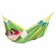 LA SIESTA - MODESTA Hamac Double en Coton Bio Jungle + Support Rglable Mediterraneo Crme