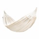 LA SIESTA - MODESTA Hamac Double en Coton Bio Latte + Support Rglable Mediterraneo Crme