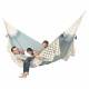 LA SIESTA - BOSSANOVA Hamac Kingsize en Coton Bio Fjord + Support Rglable pour hamac familial Nautico