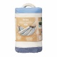 LA SIESTA - BRISA Hamac Simple Bleu Sea Salt (Outdoor) + Support Rglable Mediterraneo Crme