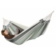 LA SIESTA - MODESTA Hamac Simple en Coton Bio Olive + Support Rglable Mediterraneo Crme