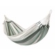 LA SIESTA - MODESTA Hamac Simple en Coton Bio Olive + Support Rglable Mediterraneo Crme