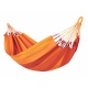 LA SIESTA - MODESTA Hamac Simple en Coton Bio Volcano + Support Rglable Mediterraneo Crme