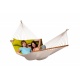 Hamac a barres rembourr Kingsize ALABAMA Avocado (Outdoor)