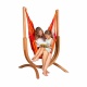 Pack Udine Outdoor Toucan-Chaise-hamac en tissu Outdoor avec support eucalyptus certifi FSC