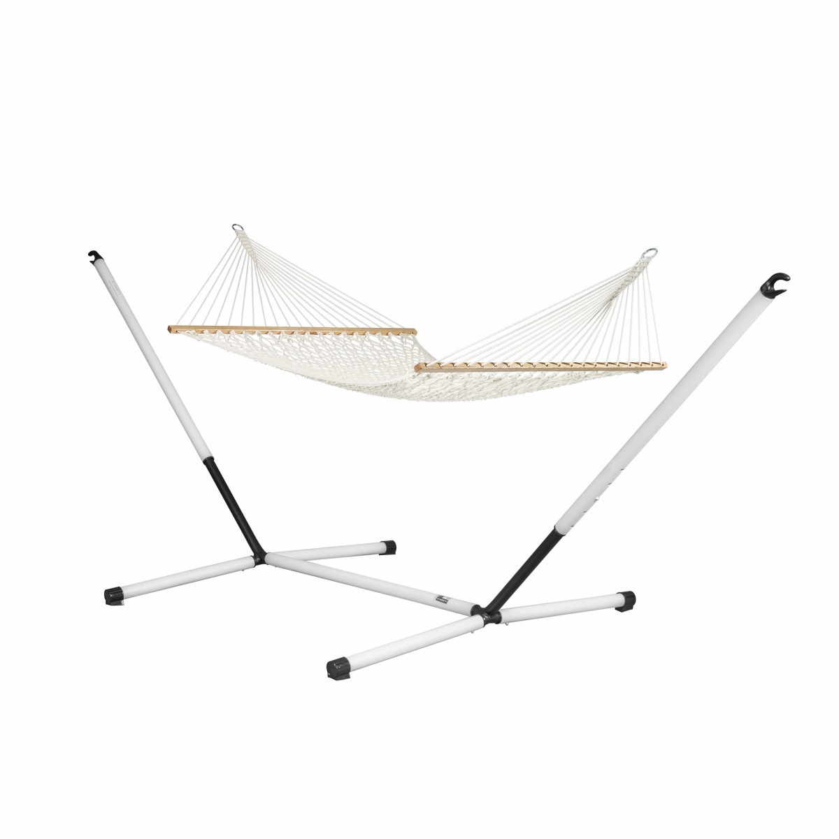 LA SIESTA - Virginia cru - Hamac  barres kingsize avec support familial NAUTICO